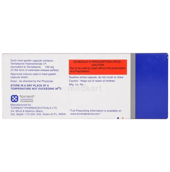 venlift od 150mg capsule 10's